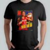 Caitlin Clark wearing Aliyah Boston there she go Indiana Fever WSLAM shirt