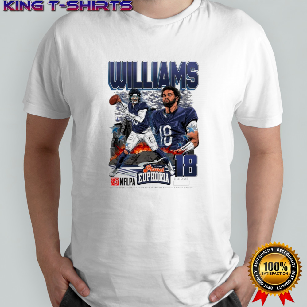 Caleb Williams NFLPA Planet Euphoria T-shirt