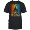 Camping Is My Full Time Job I’m Retired Vintage Campfire T-Shirt
