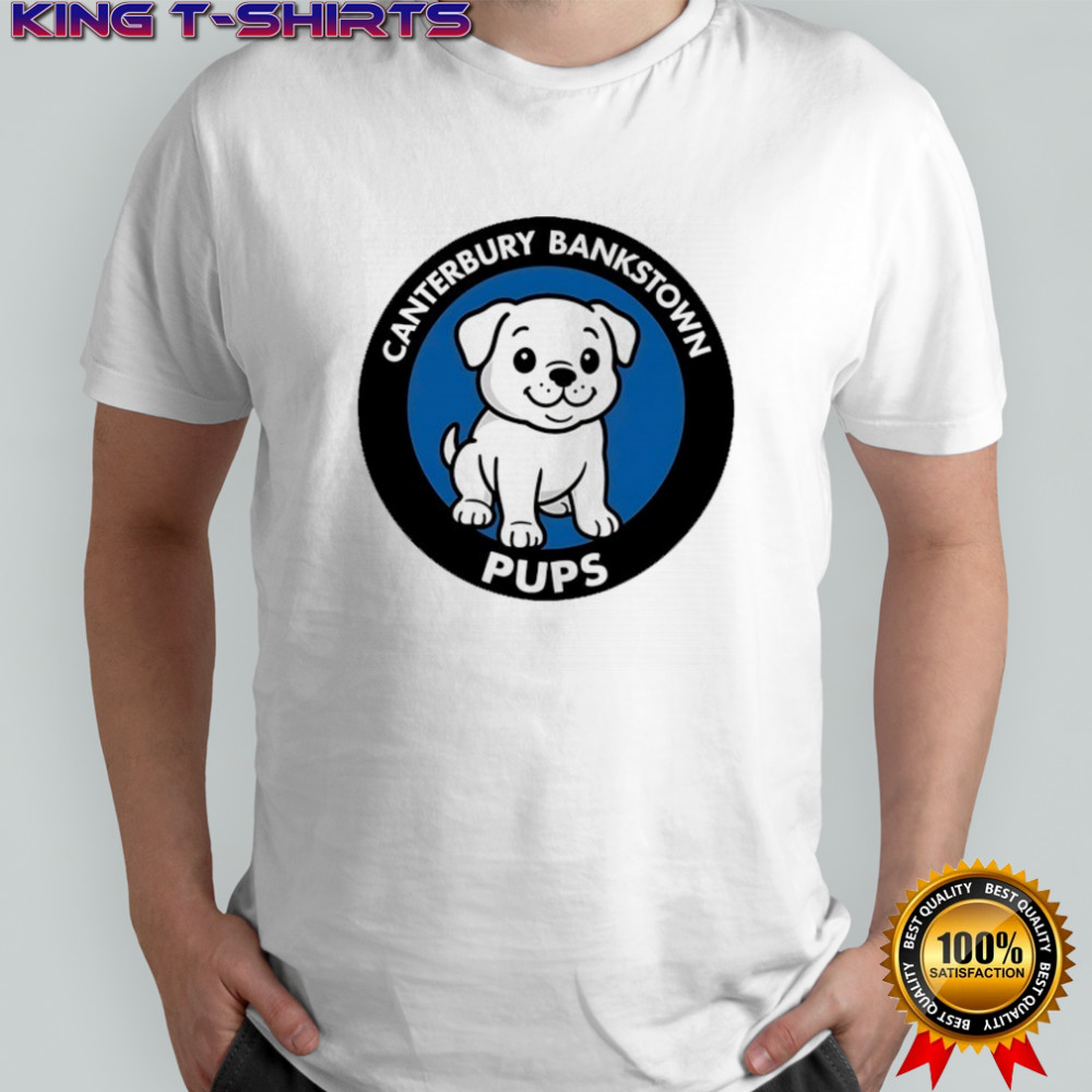 Canterbury Bankstown Pups logo shirt