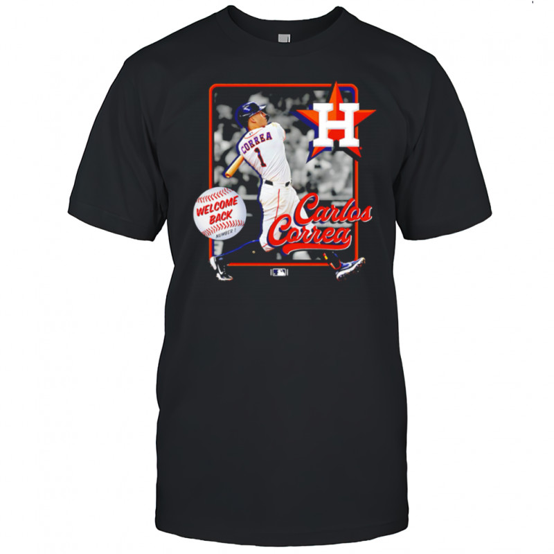 Carlos Correa Houston Astros Welcome Back baseball shirt