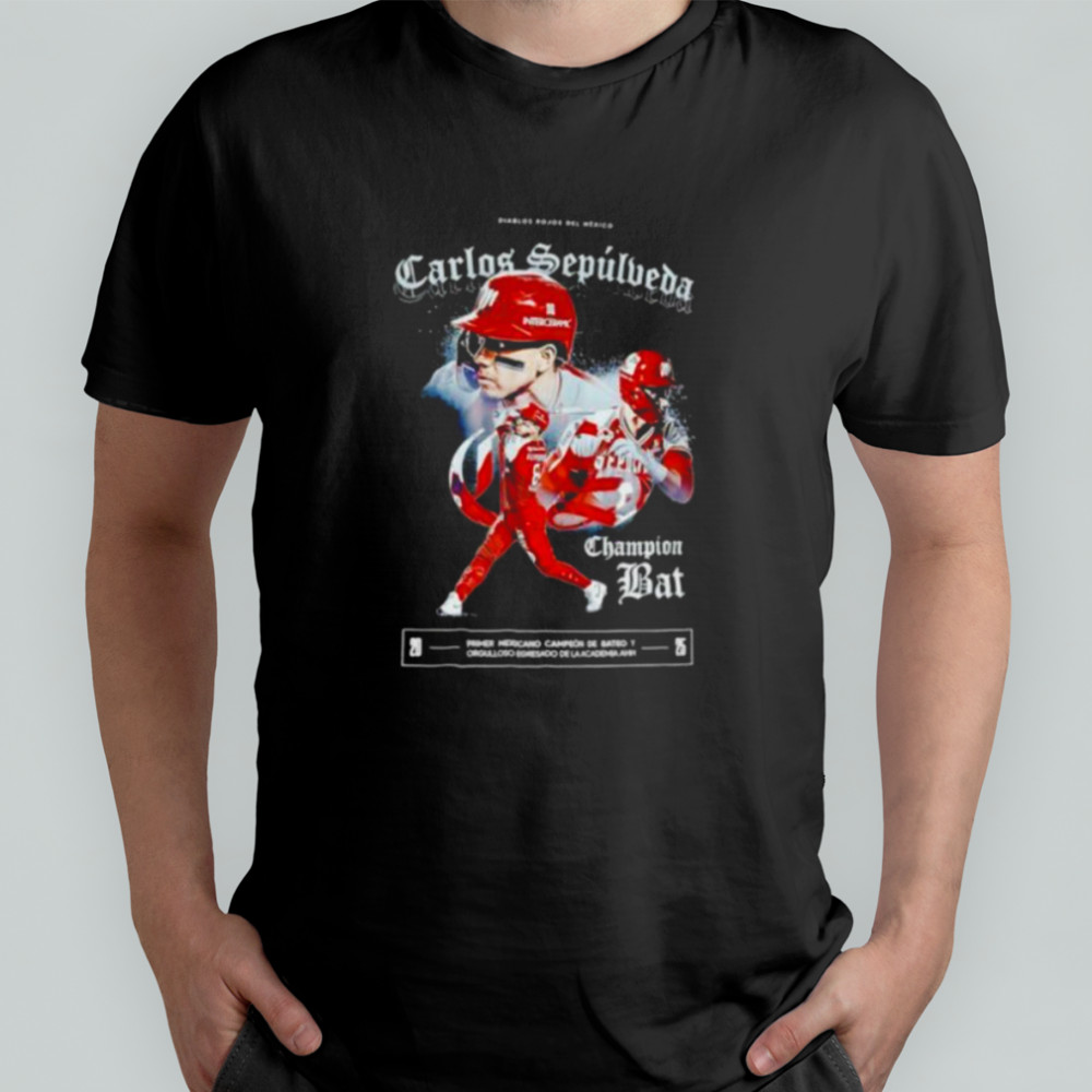 Carlos Sepulveda Chicago Cubs Champion Bat graphic shirt