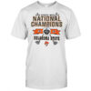 Champion Oklahoma State Cowboys White 2025 Golf National Champions T-Shirt