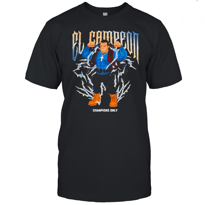 Champions Only El Campeon Anime T-Shirt