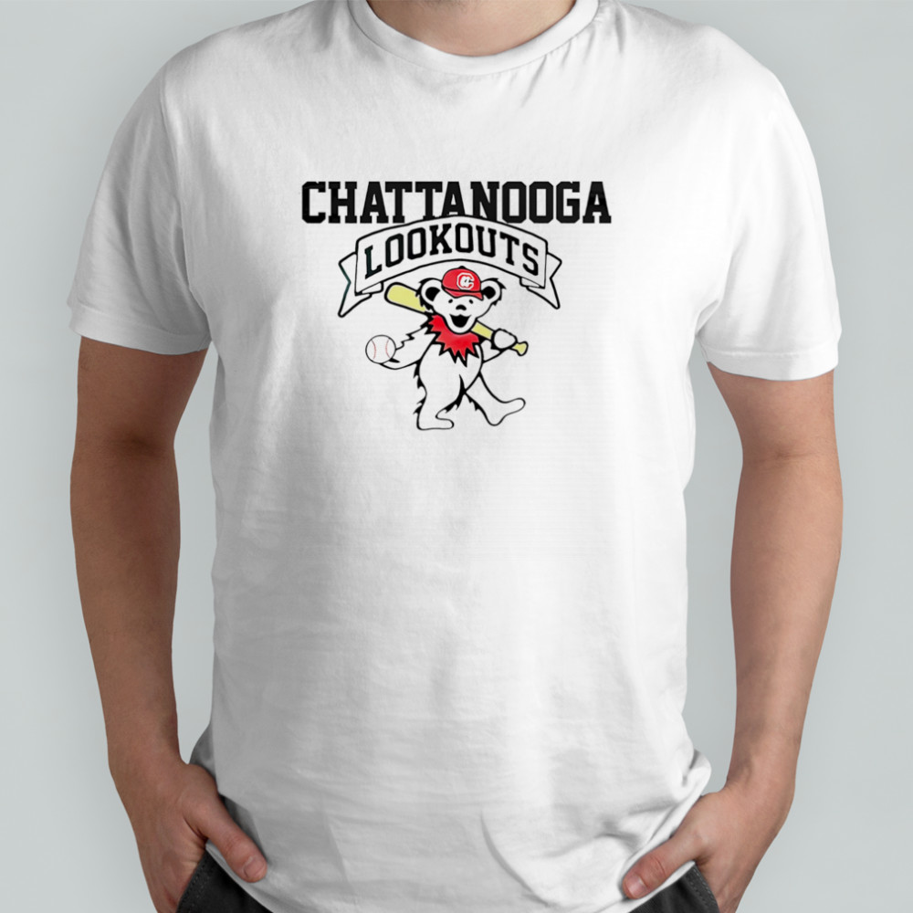 Chattanooga Lookouts x GTF Dead shirt