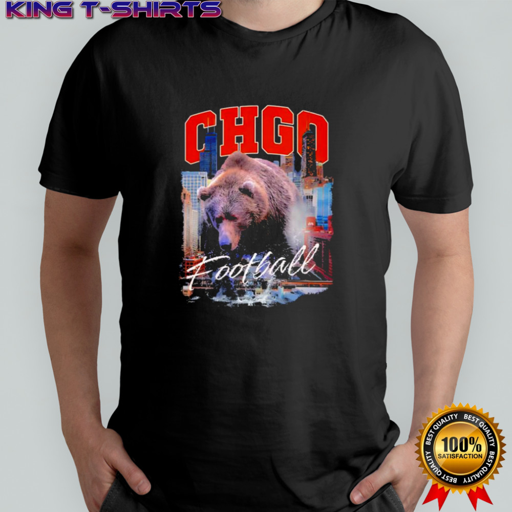 CHGO Football Chicago Bears Skyline City shirt