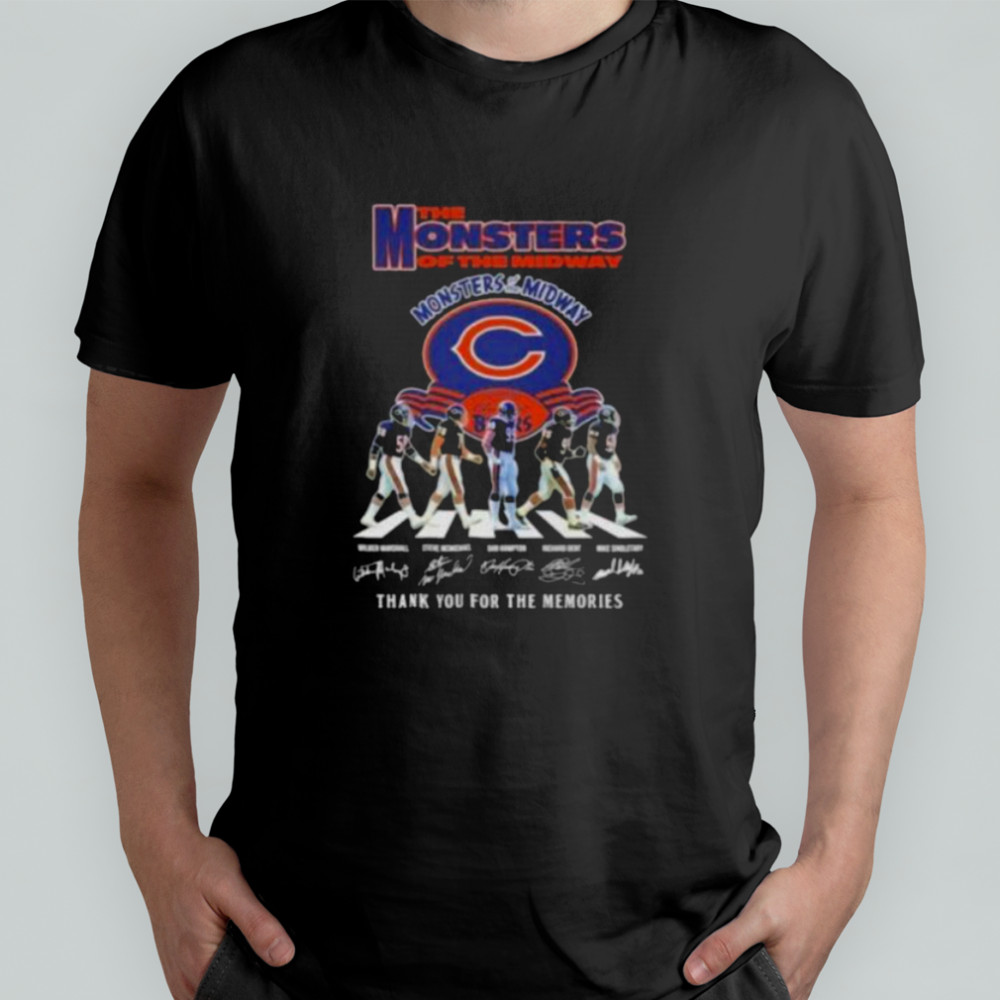 Chicago Bears The Monsters Of The Midway Abbey Road Shirt