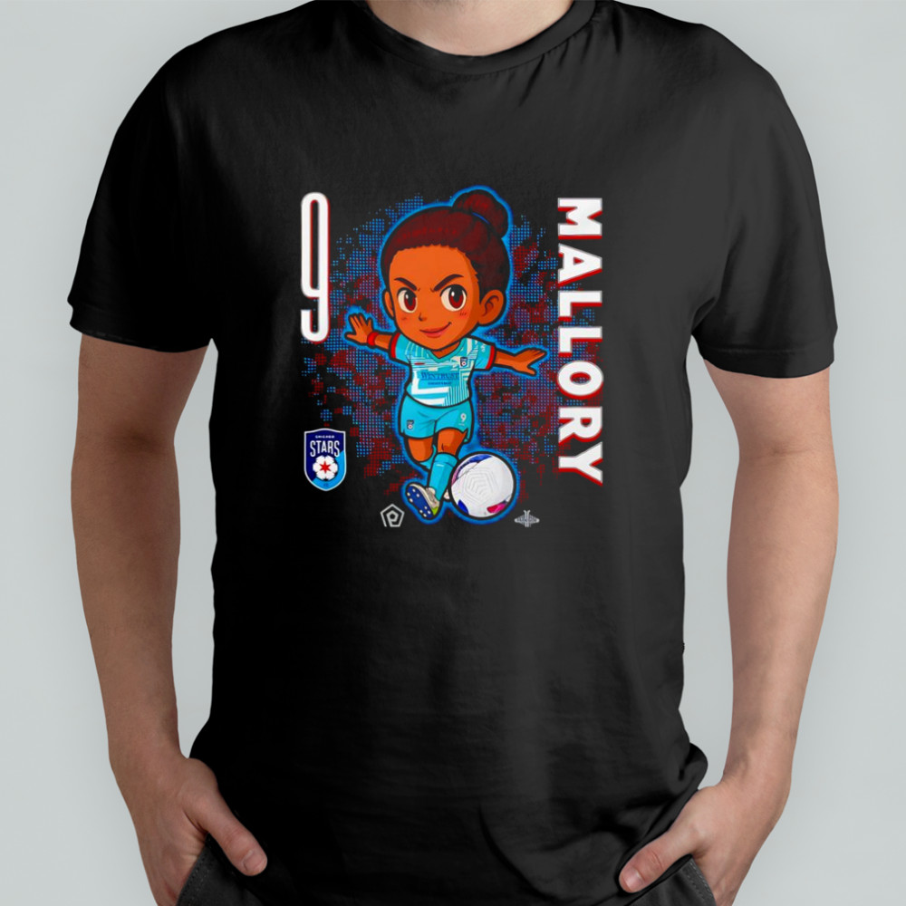 Chicago Stars Mallory Swanson chibi cartoon shirt