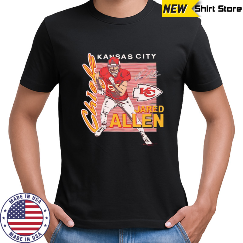 Chiefs Jared Allen signature shirt