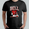Chris Bell illustrated Louisville football shirt