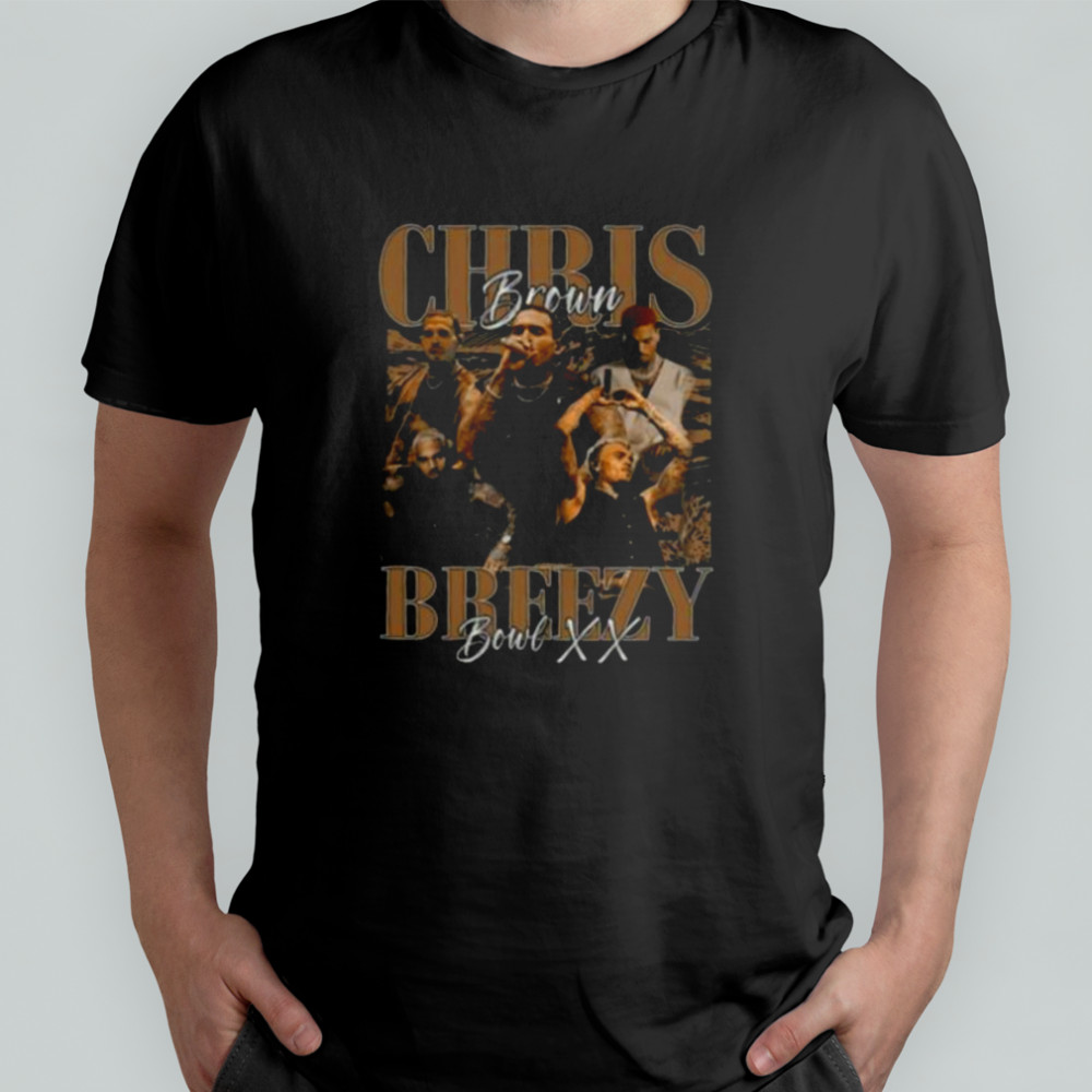 Chris Brown Breezy Bowl XX Tour Concert 2025 Shirt