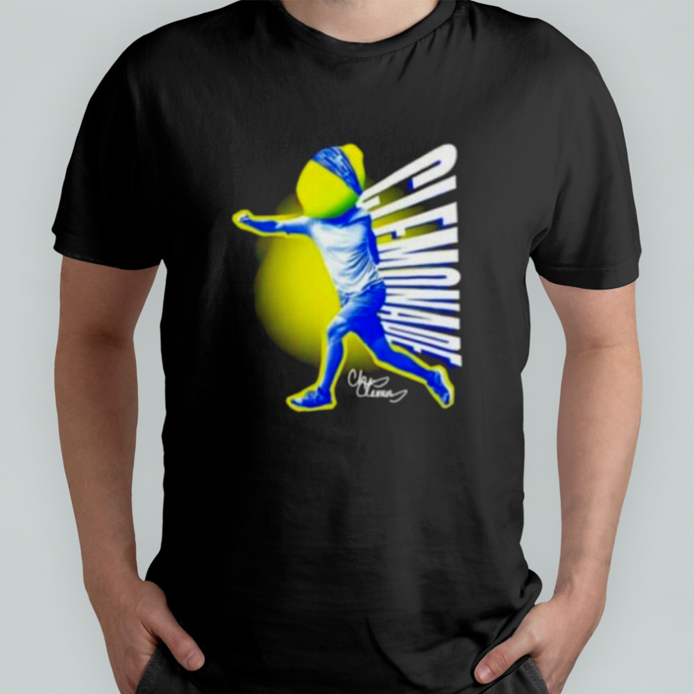 Chris Clemons Atlanta Hawks signature cartoon shirt