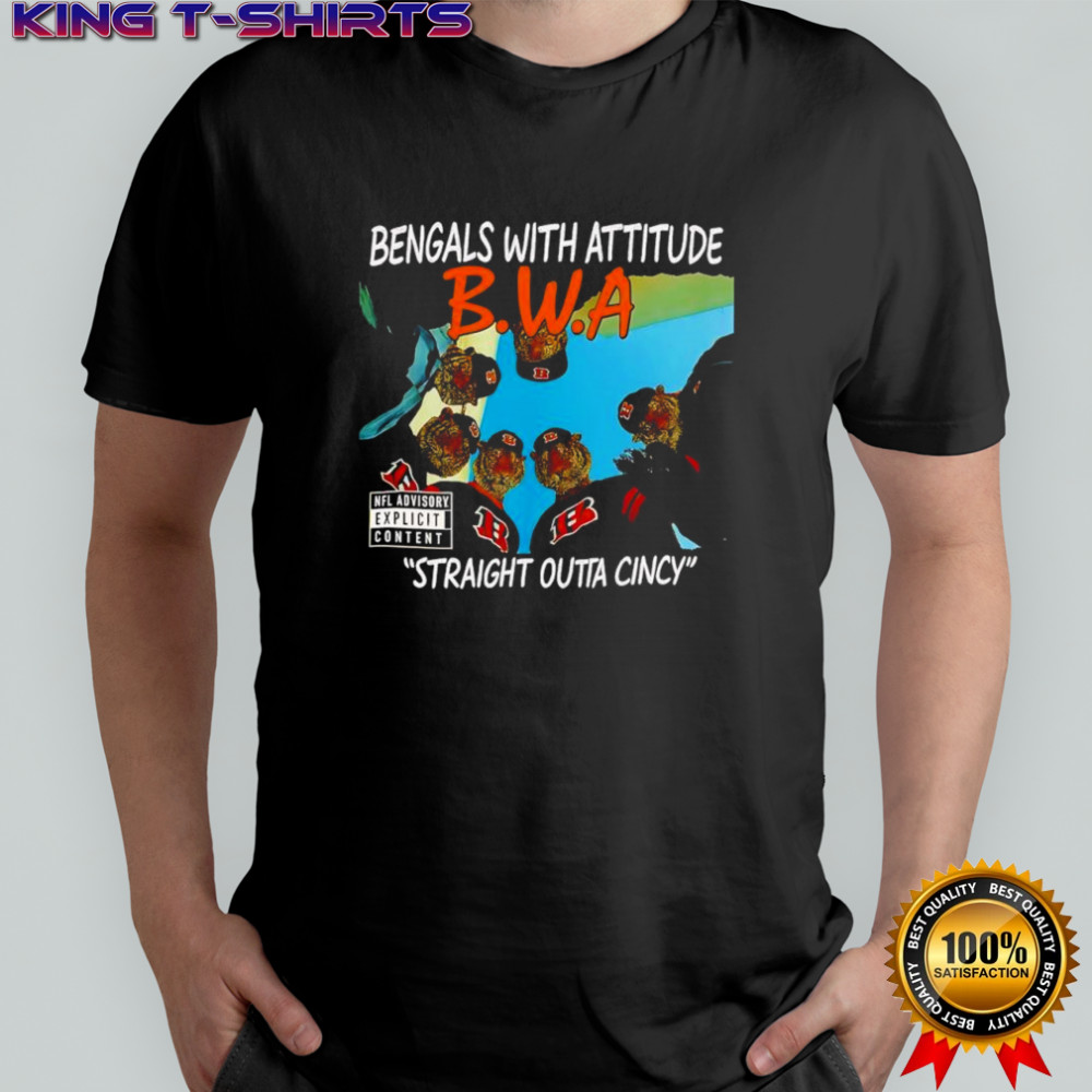 Cincinnati Bengals BWA Bengals with attitude shirt