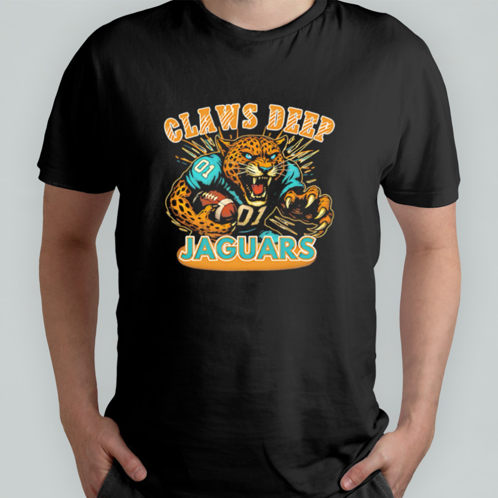 Claw Deep Jaguars Football mascot shirt