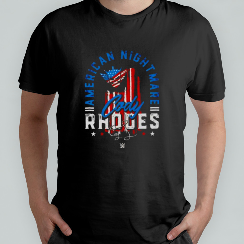 Cody Rhodes American nightmare signature shirt