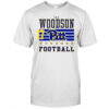 Cole Woodson Rally Men’s Ash Pitt Panthers NIL Striped Player shirt