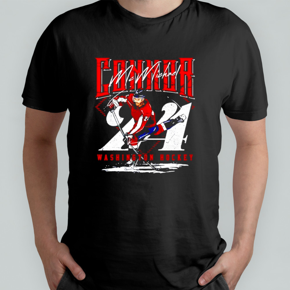 Connor McMichael Washington Capitals Hockey signature shirt