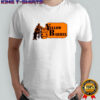 Cracker Barrel Jaws Vintage Yellow Barrel Graphic shirt