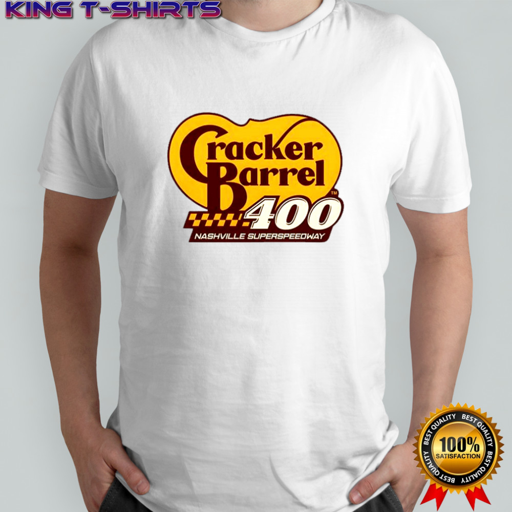 Cracker Barrel The Cup Race At 400 Nashville Superspeedway In 2025 T-Shirt