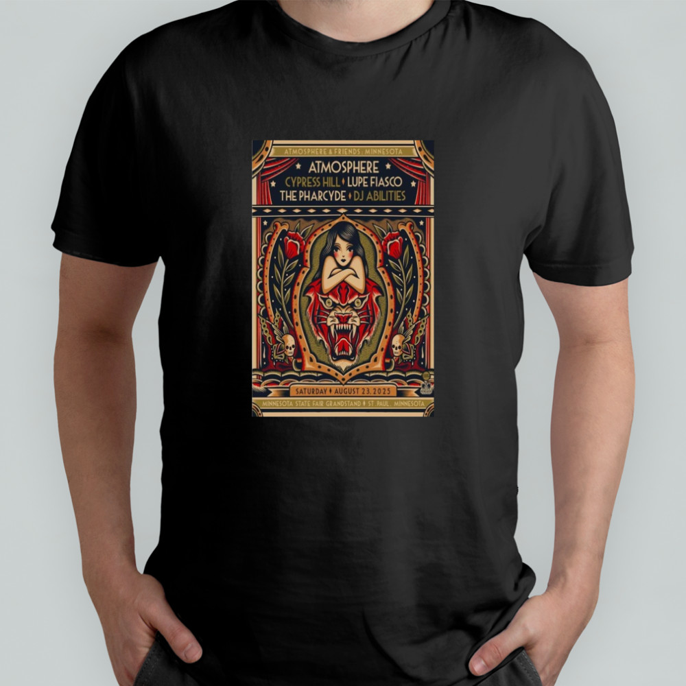 Dadmosphere Aug 23 2025 MINNESOTA Poster T-Shirt