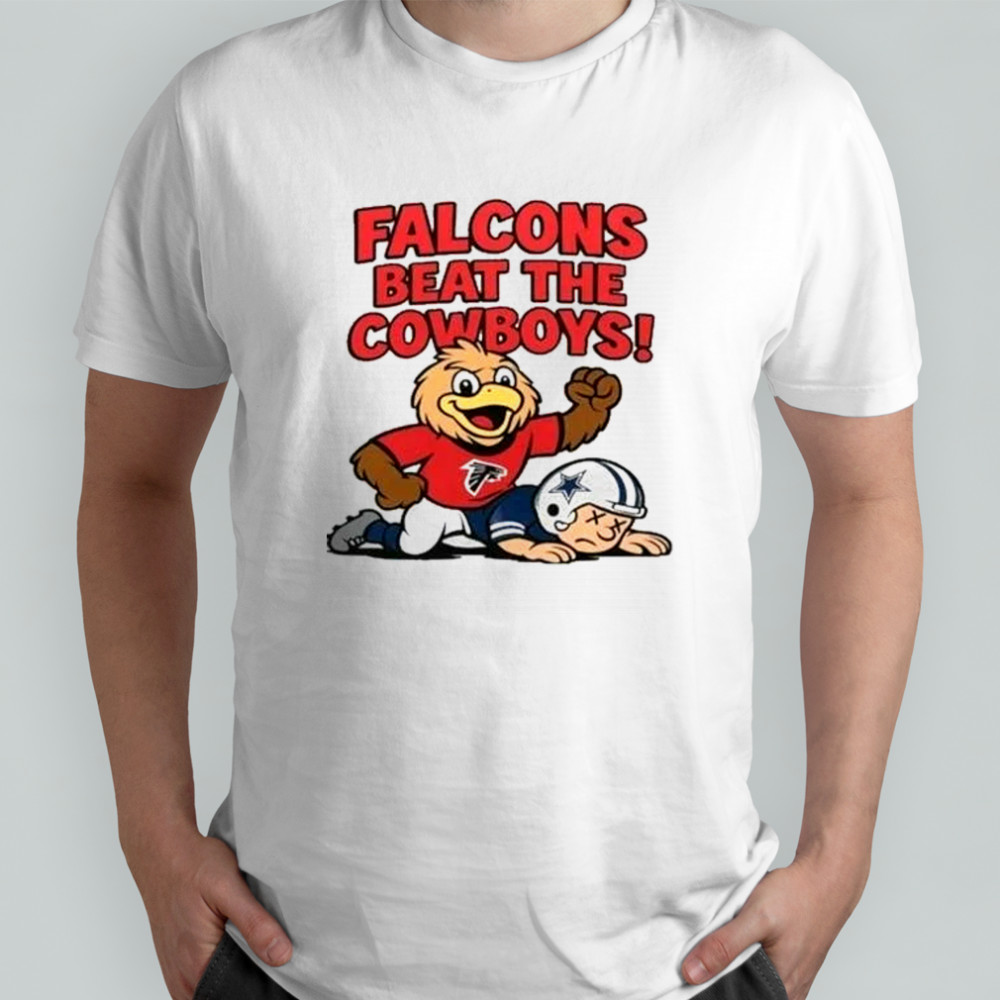 Dallas Cowboys Beat The Atlanta Falcons Mascot T shirts