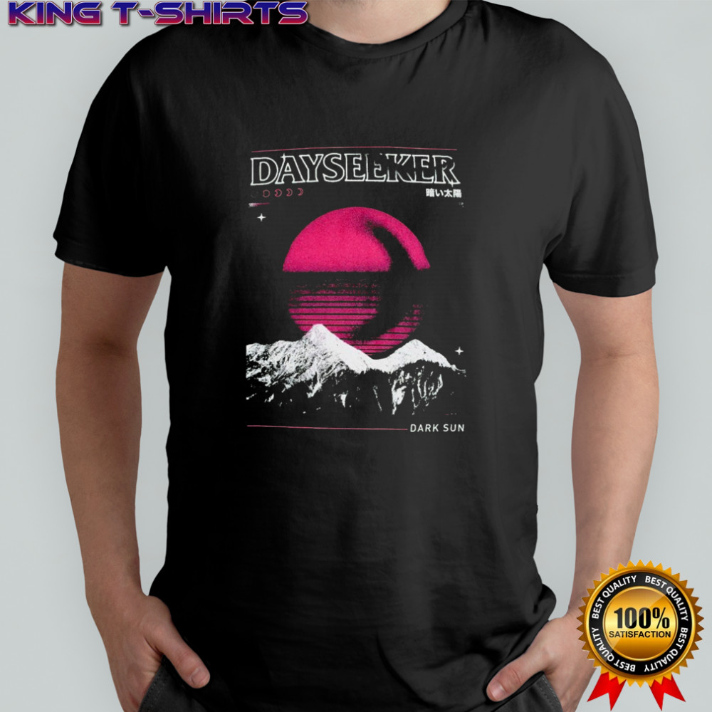 Dayseeker Dark Sun Moon Mountain T-shirt