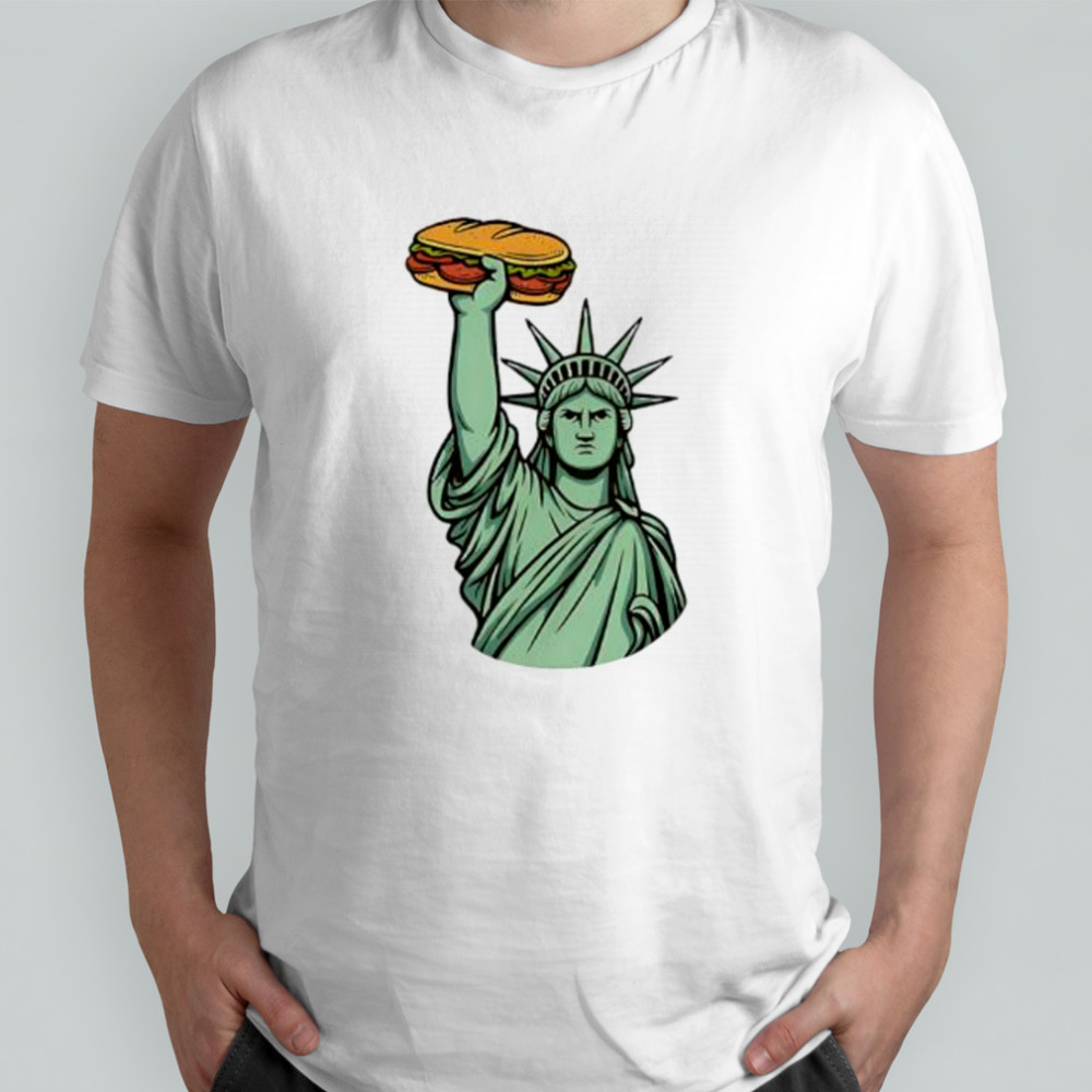DC Sandwich Statue Of Liberty shirt