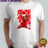 Dennis Rodman basketball superstar pose graphic shirt
