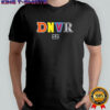 Denver Broncos DNVR Letters shirt