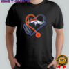 Denver Broncos Nurse Heartbeat Stethoscope T-shirt