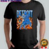 Detroit Football Lions Graphic Skeleton shirt