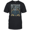 Detroit Football Skull Vintage Shirt