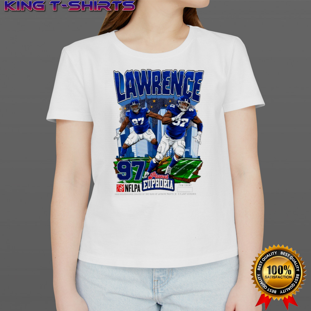 Dexter Lawrence NFLPA Planet Euphoria T-shirt