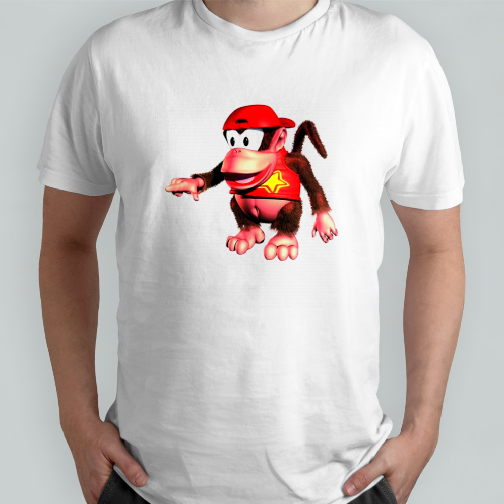 Diddy Kong Mario Monkey shirt