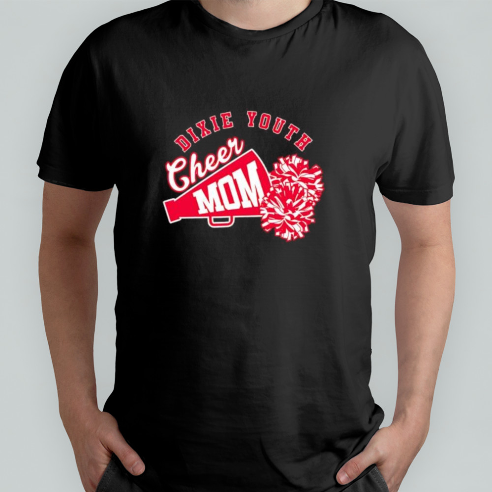 Dixie Youth Cheer Mom Pom Poms shirt