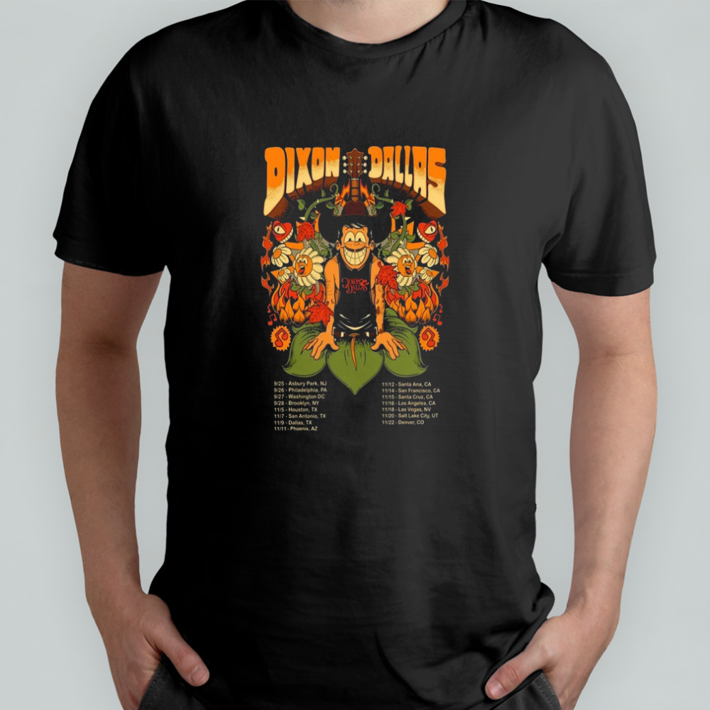 Dixon Dallas Tour 2025 Limited Poster T-Shirt