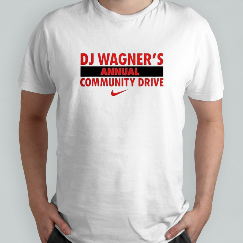 DJ Wagners Annual Community Drive T-Shirt