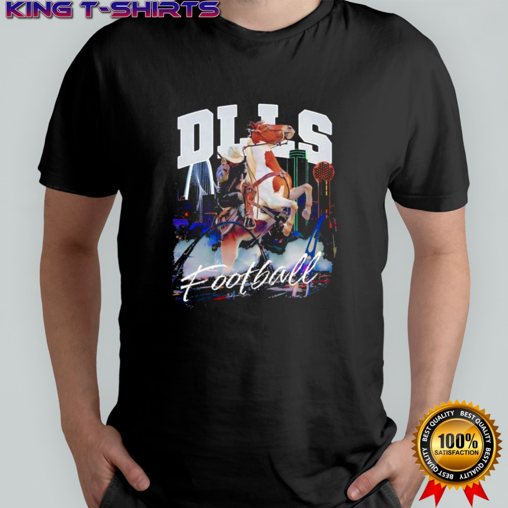 DLLS Football Dallas Cowboys Skyline City shirt