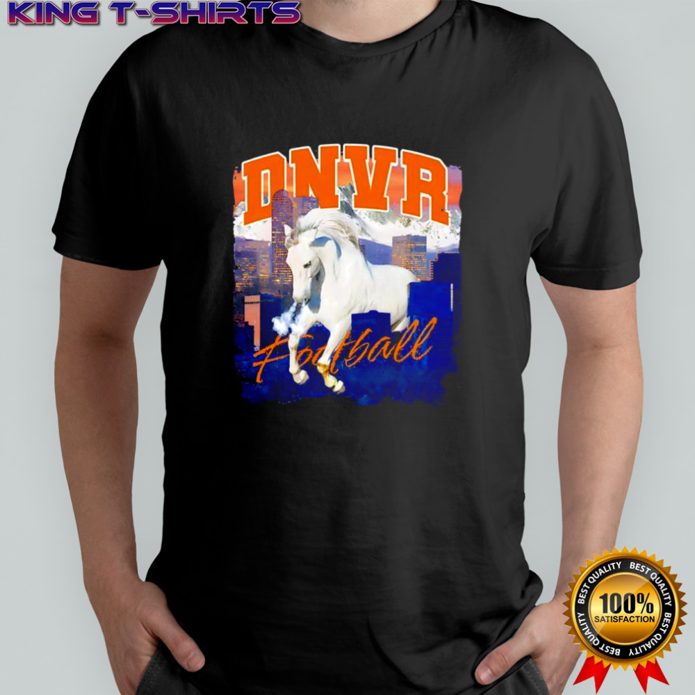 DNVR Denver Broncos Football Skyline City shirt