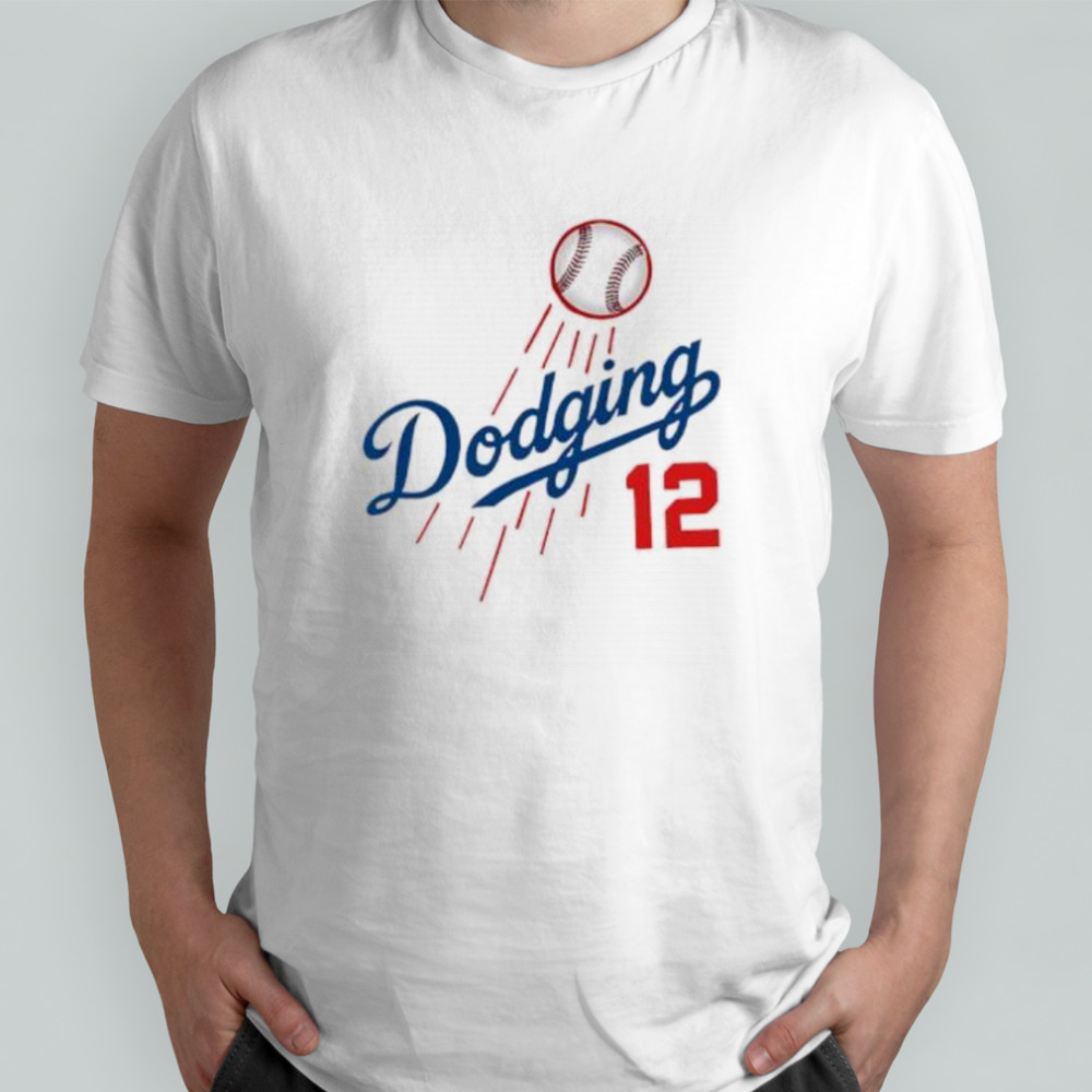 Dodging 12 Los Angeles Dodgers shirt