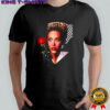 Doja with rose vintage glamour fashion illustration shirt
