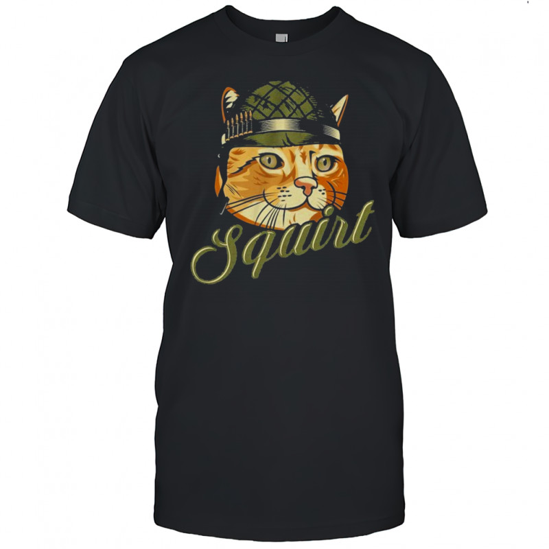 Donut Operator Squirt Cat T-shirt