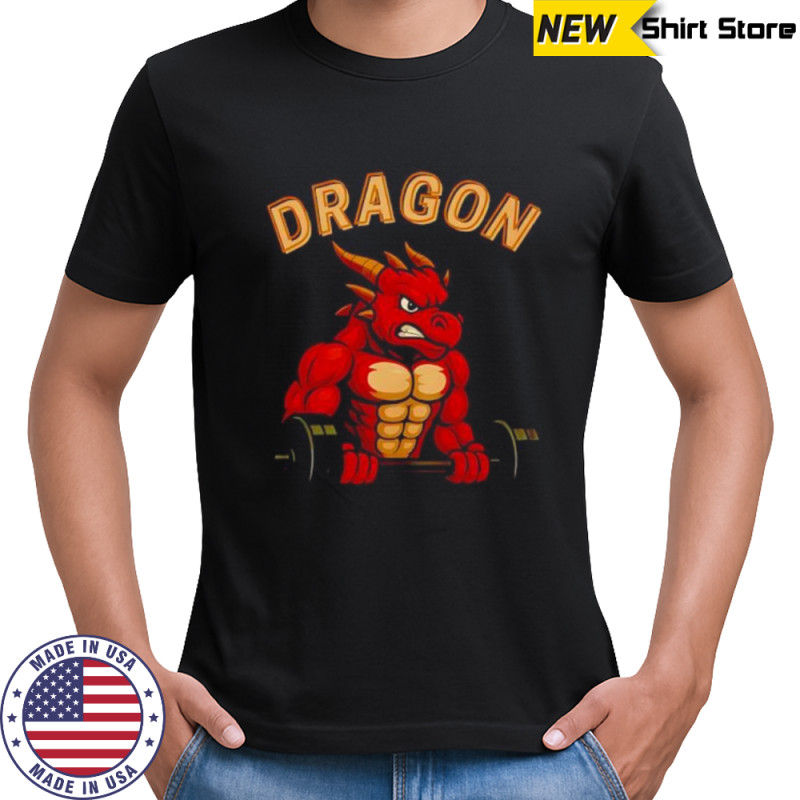 Dragon Gym Weightlifting shirt