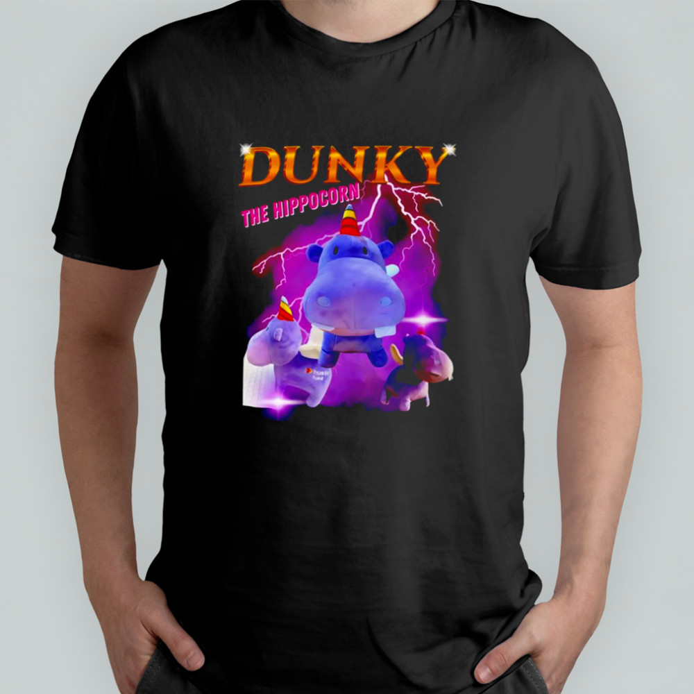Dunky the hippocorn retro shirt