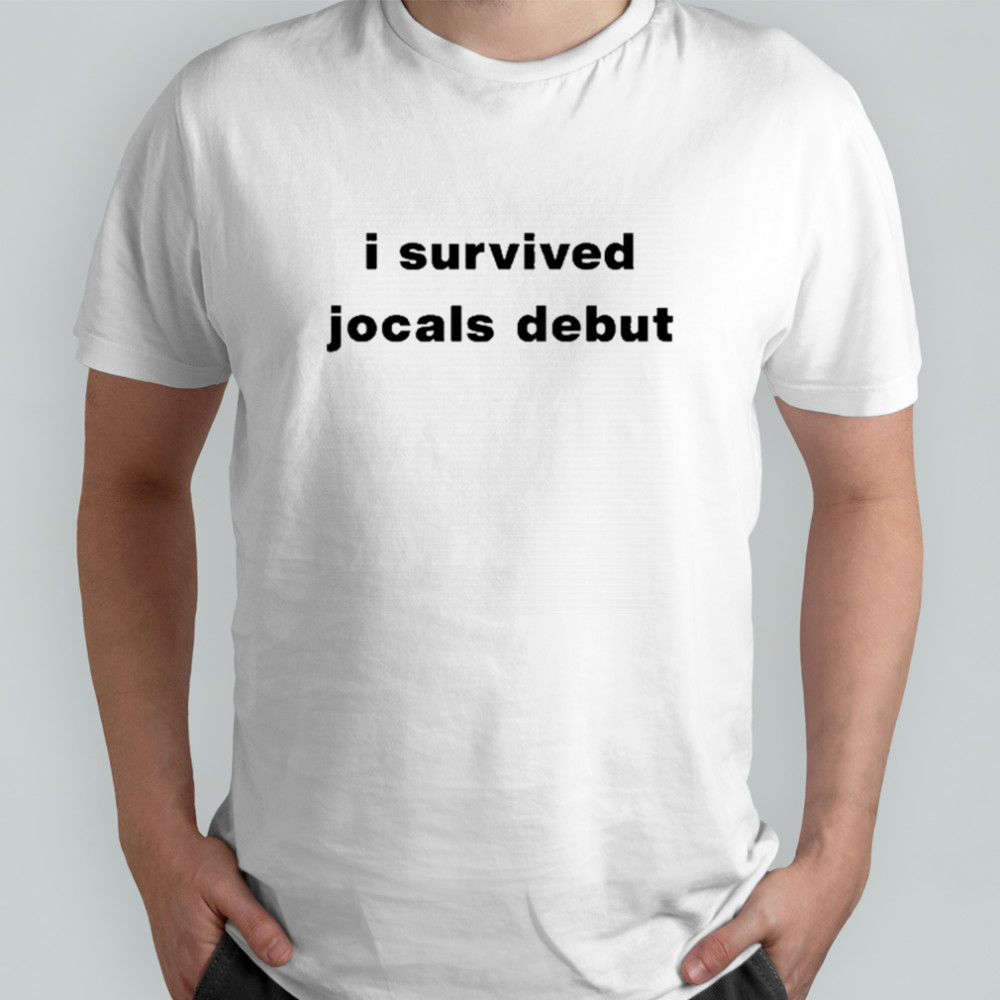 Dylan I Survived Jocals Debut T-Shirt