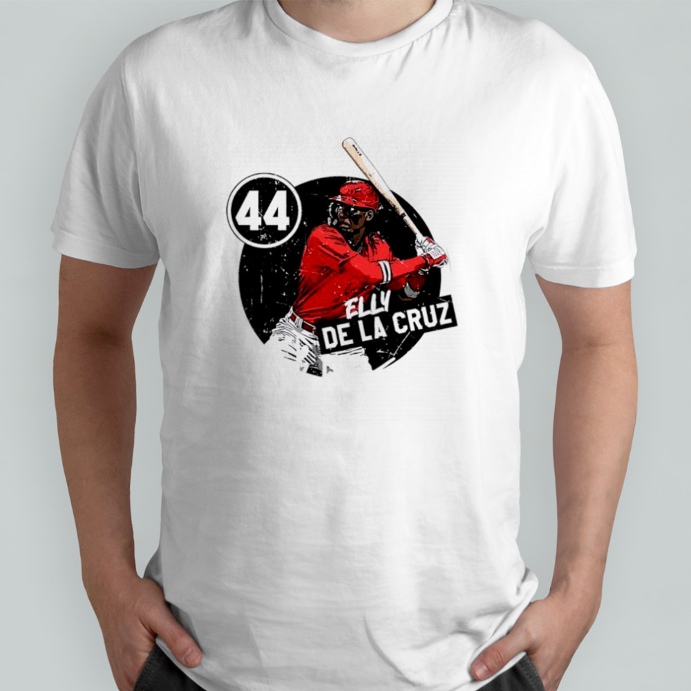 Elly De La Cruz #44 Cincinnati MLB Players League signature vintage shirt