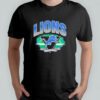 Etroit Lions Arena Fade design shirt