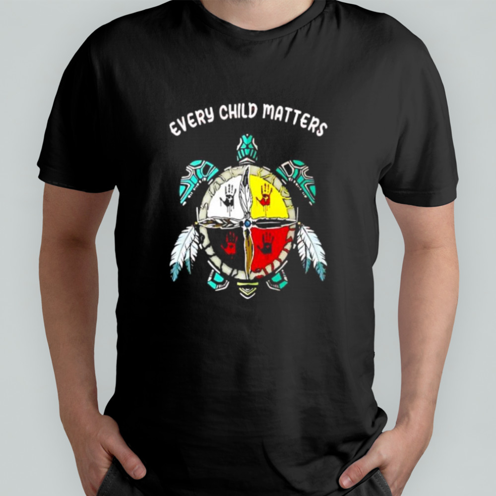 Every Child Matters sea turtle shirt