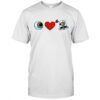 Eye Heart UFO Bizarro shirt