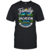 Family Vacation 2025 Matching Family Summer Vacation Beach shirt